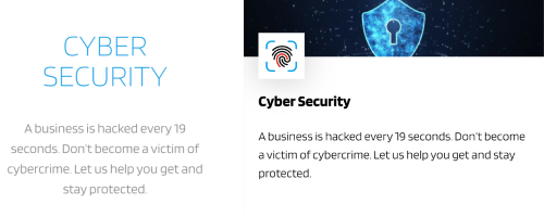 Fortis cyber security - before and after