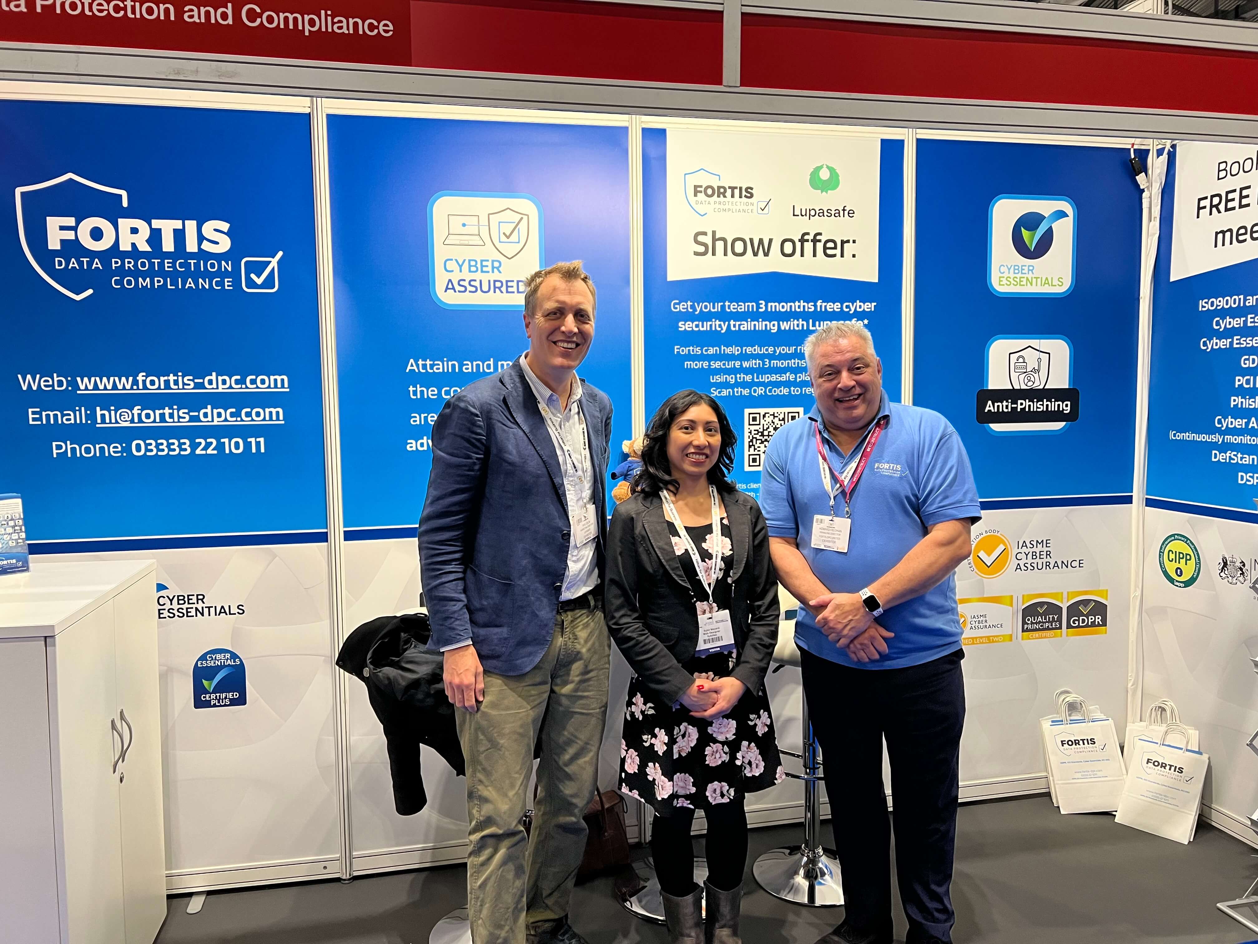 With Howard Freeman (Fortis DPC) and Phil Edelin (Lupasafe), the Business Show 2024